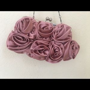 Lulu Townsend rose handbag